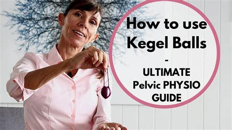 pelvic floor exercise balls|kegel exercise balls weights instructions.